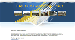 Desktop Screenshot of nieuwendijksijt.nl